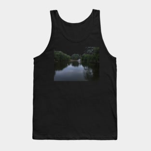 Pond and Fountain in the Middle of Loose Park Tank Top